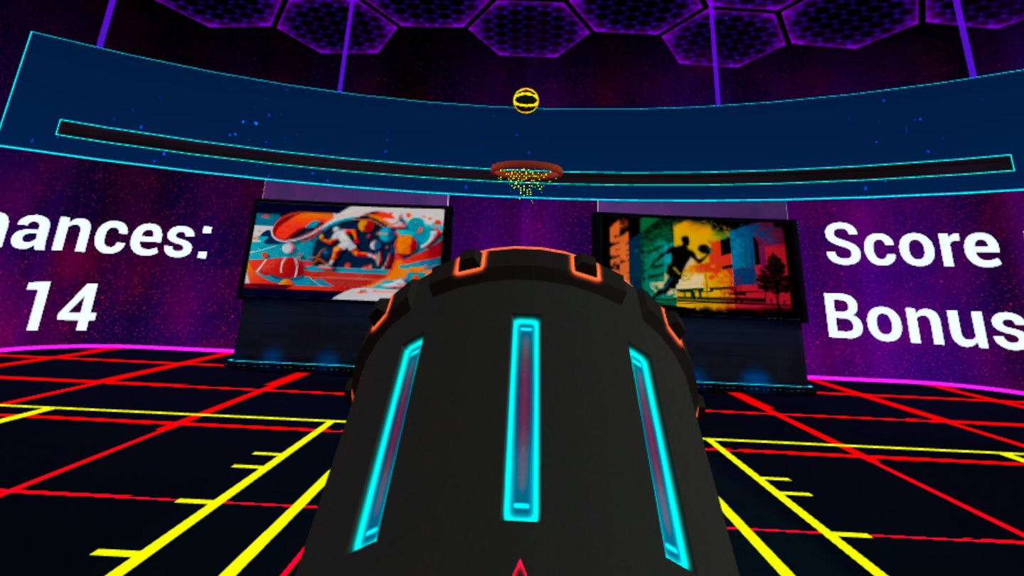 #4. Shoot The Hoop VR (Meta) By: True Form Games